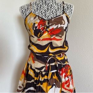Fun patterned dress